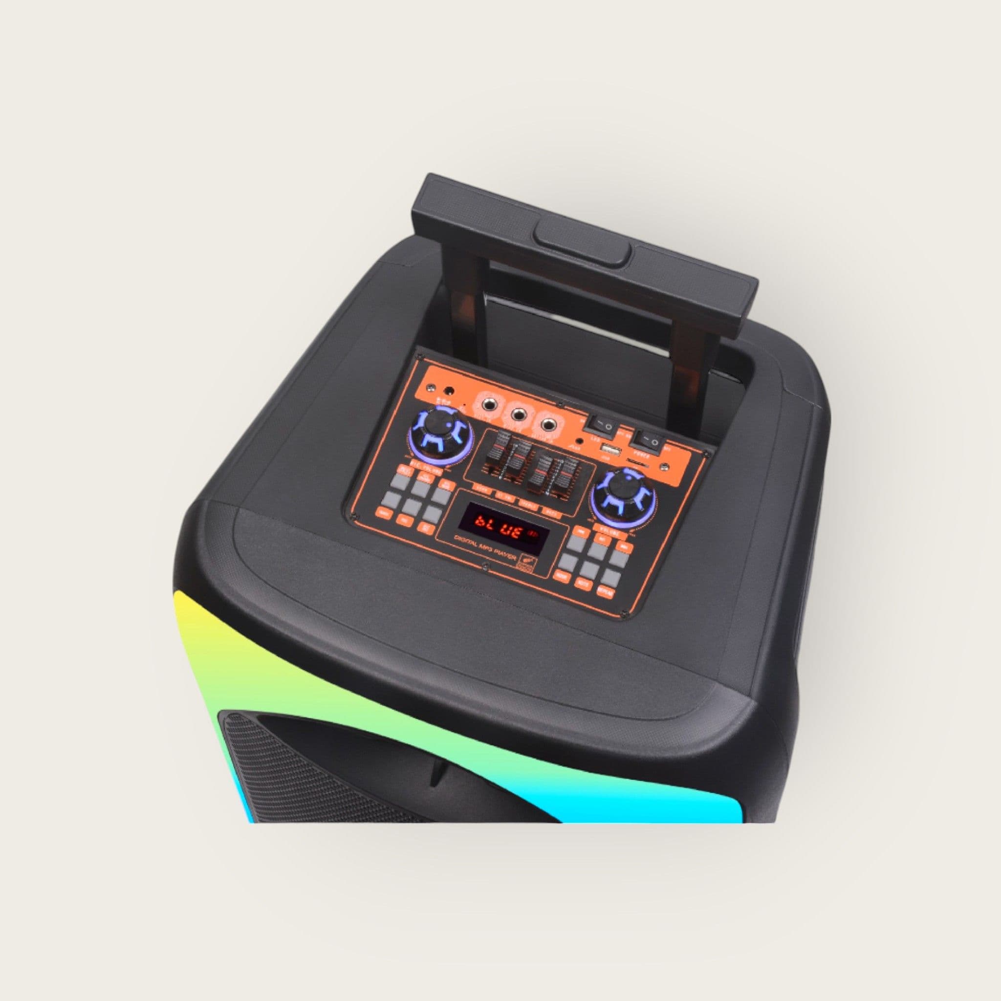 Bluetooth Speaker with Dual Wireless Mic - 1000 watts - thumbnail 3