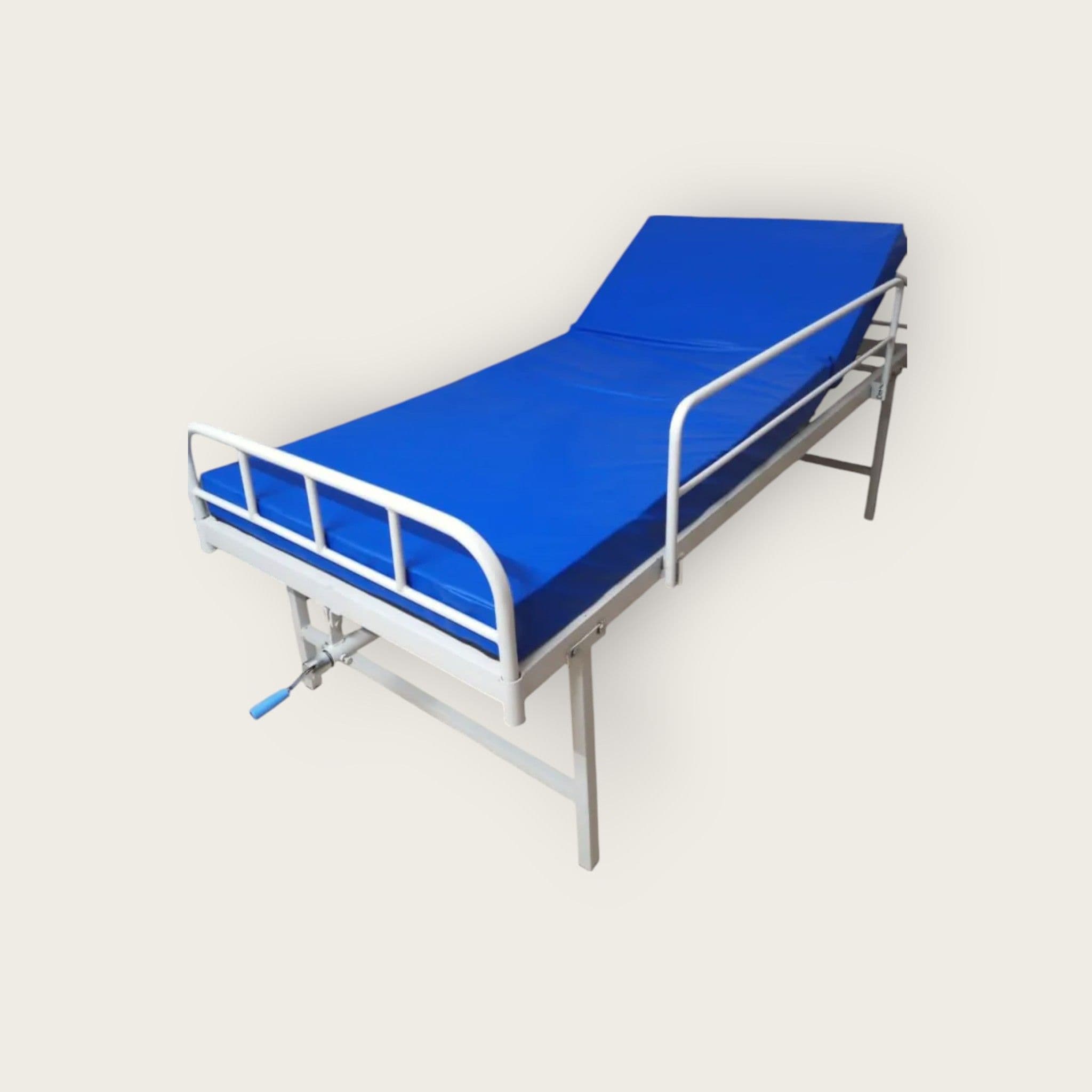 Manual Hospital Bed with Mattress