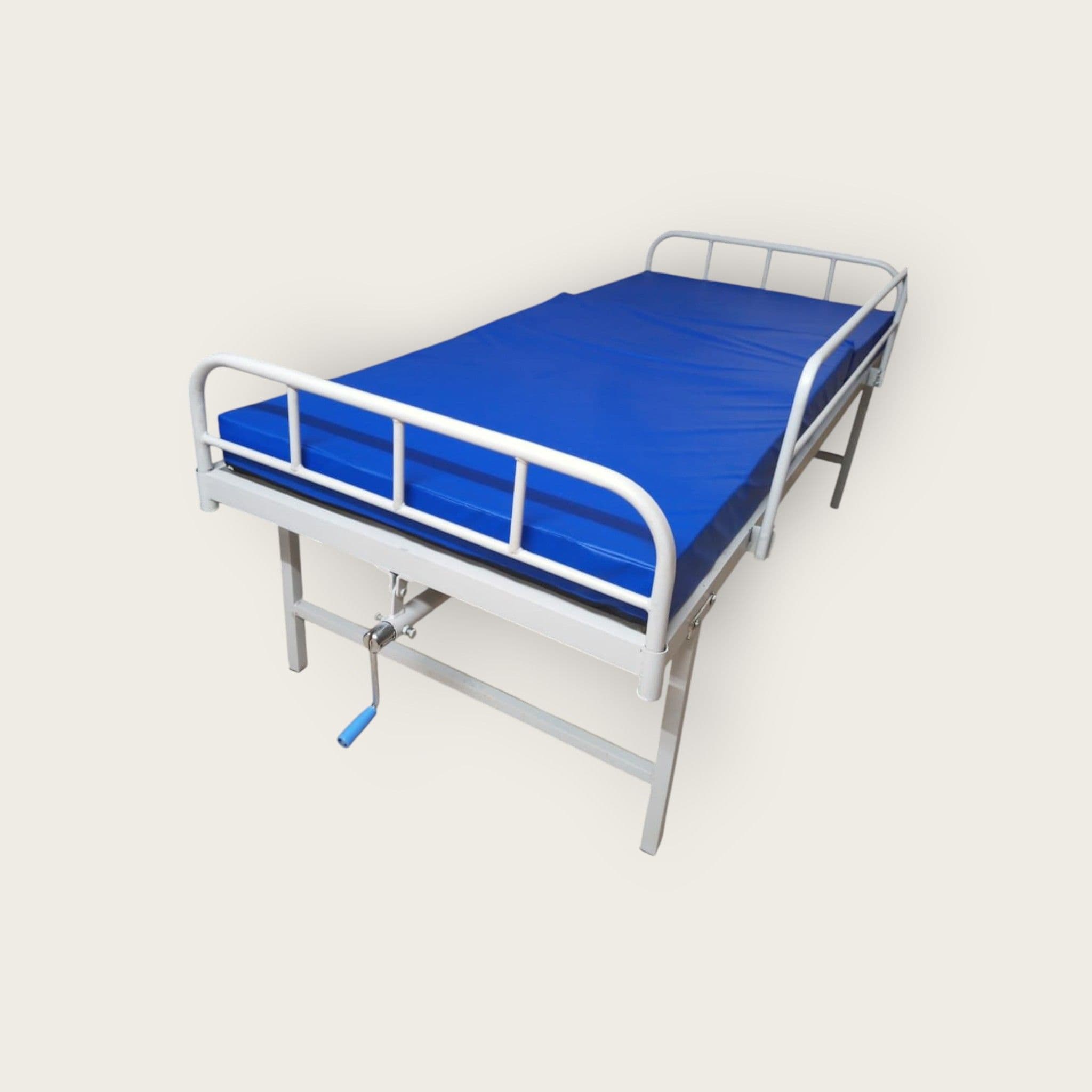 Manual Hospital Bed with Mattress - thumbnail 2